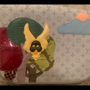 Louis Vuitton special edition puzzled leather bag